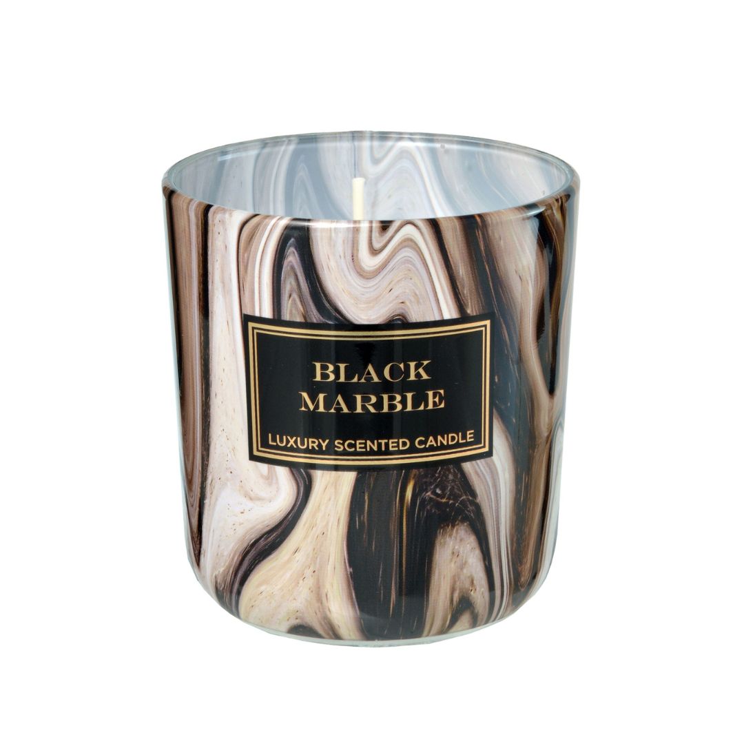 BLACK MARBLE aromatinė žvakė